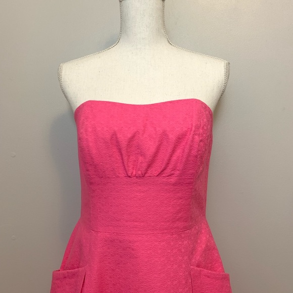 Lilly Pulitzer Pink Blossom Sleeveless Dress - Picture 2 of 8